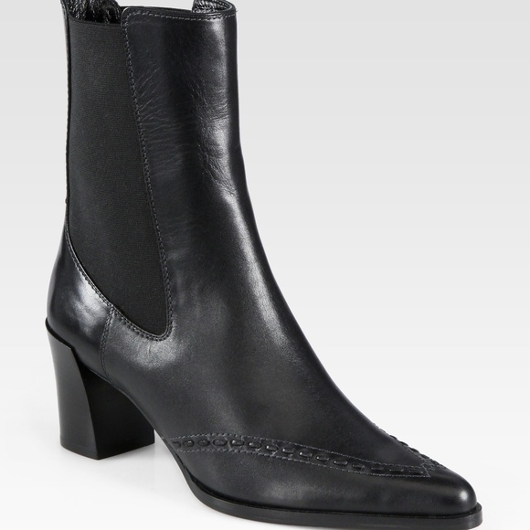 Derek Lam Shoes - Derek Lam Rocco Pointy Toe Ankle Bootie Black